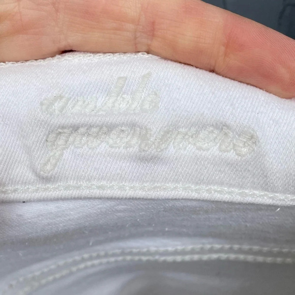 7 for all Mankind high waist ankle Gwenevere skinny jeans, size  25 - Picture 8 of 13